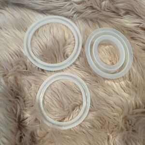 New Set of Clear silicone bracelet molds